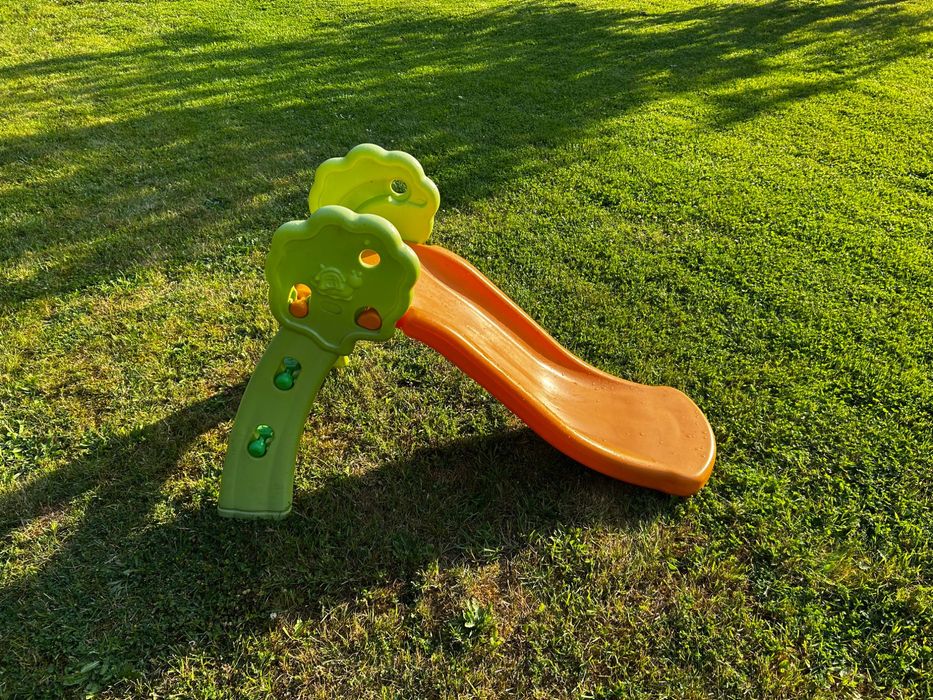 Zjeżdżalnia dla dzieci ogrodowa plastikowa