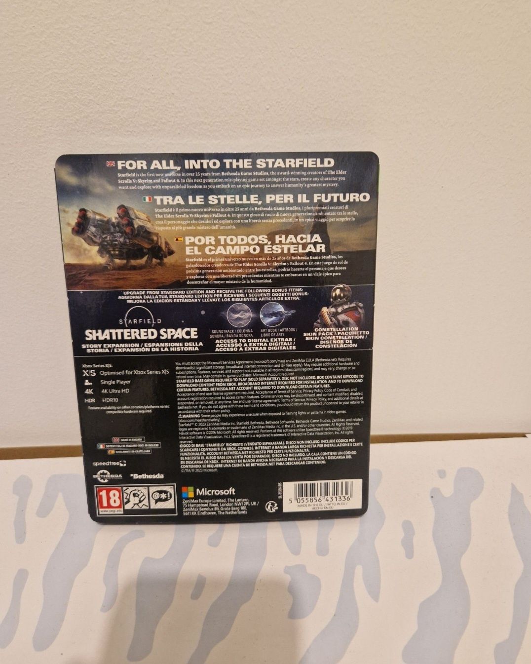 Steelbook starfield xbox series x