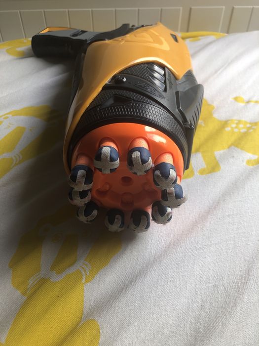 Nerf 10 balas com pilhas