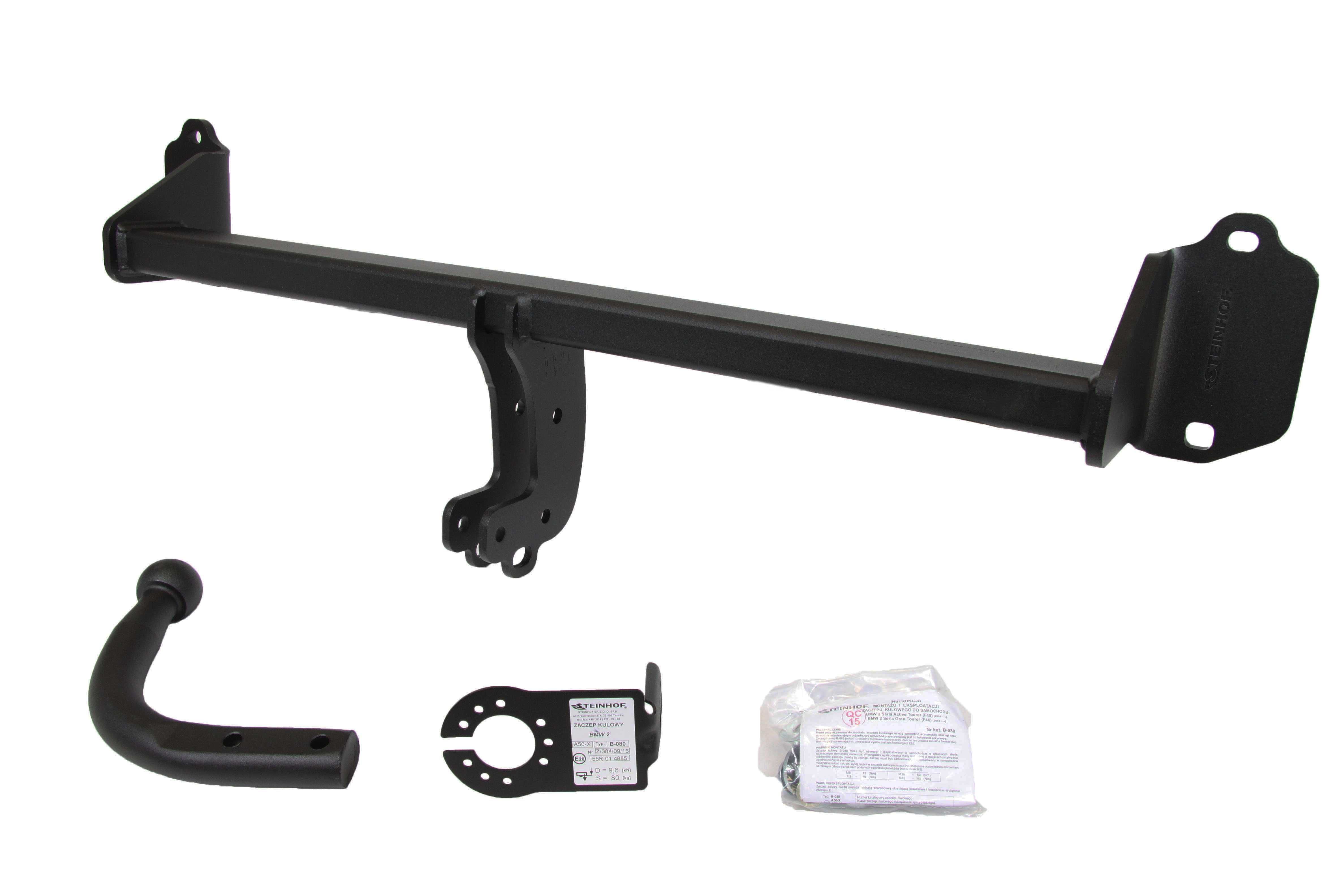 HAK HOLOWNICZY + Moduł 7p do BMW SERIA 2 F45 Active Tourer P