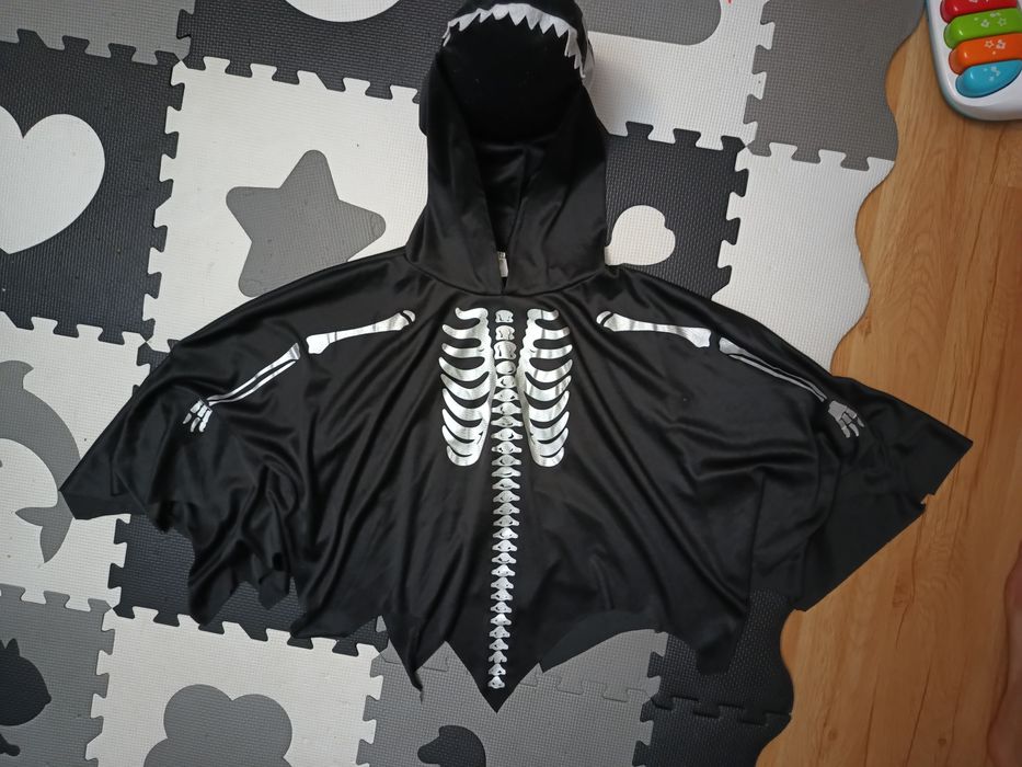 Strój peleryna dinozaur halloween dla dziecka