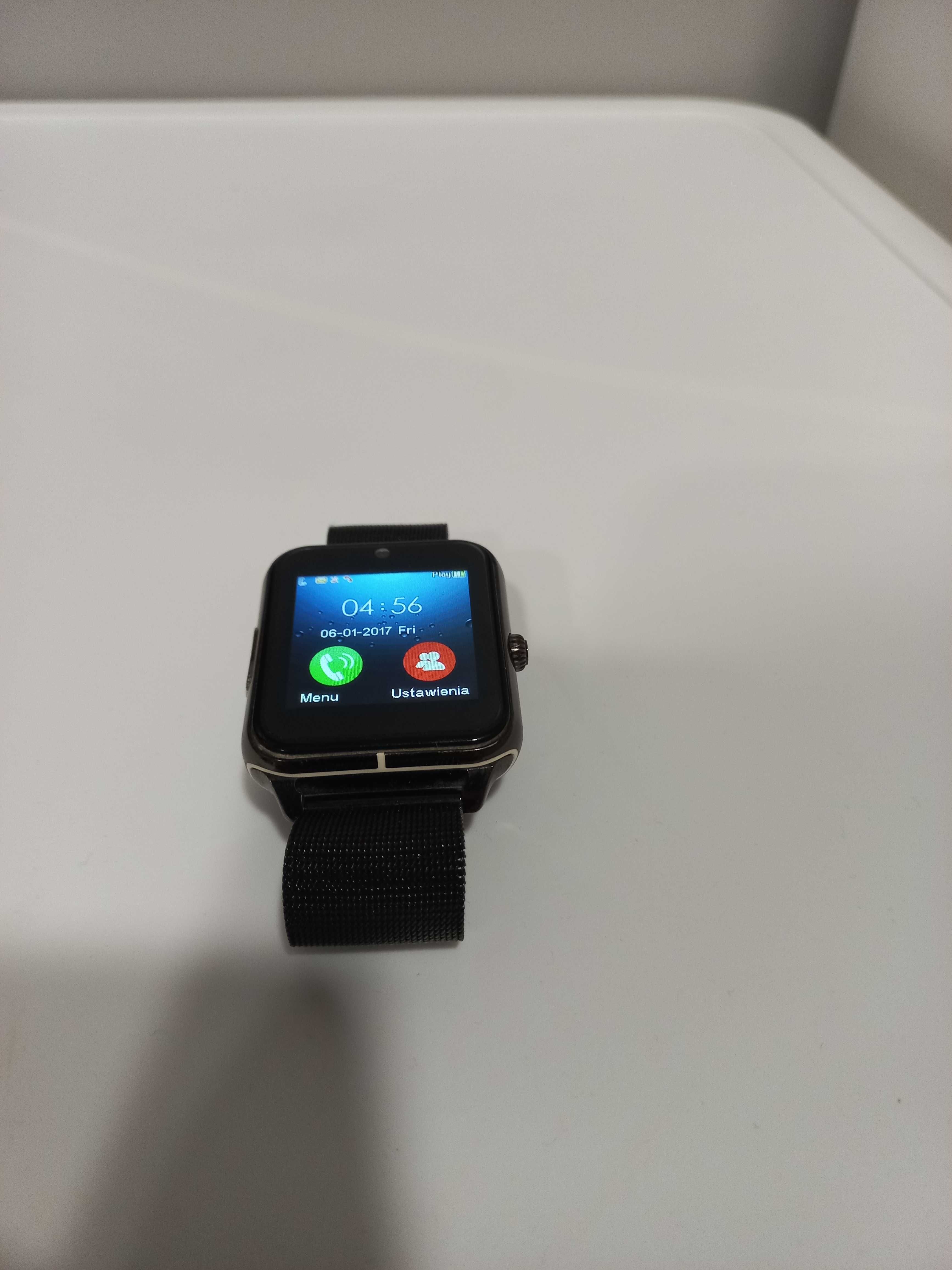 Smartwatch GARETT G26 Czarny, Idealny na prezent, wejście na kartę sim