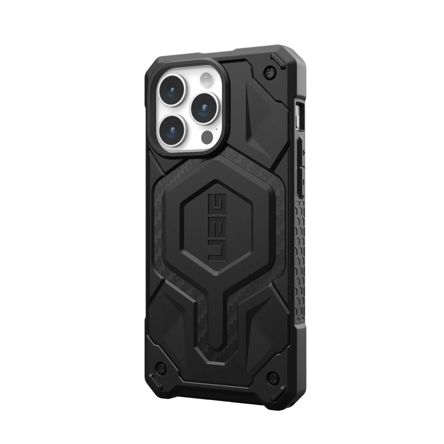 Etui UAG do iPhone 15 Pro Max Magsafe Monarch Carbon Fiber Black