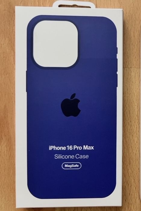 Etui Apple oryginalne do iPhone 16 Pro Max niebieski