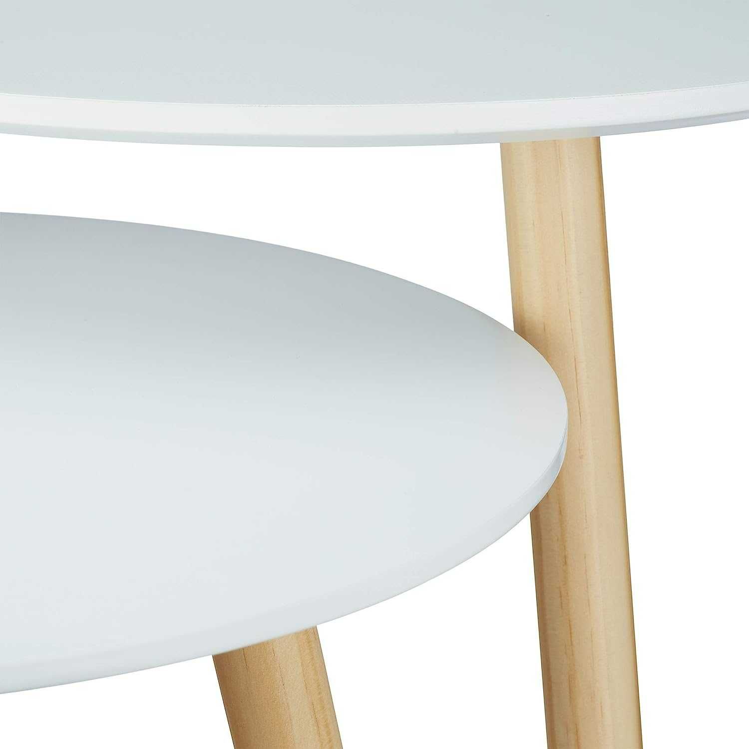 R298 2x stolik kawowy zestaw stolików kawowych styl skandynawski loft
