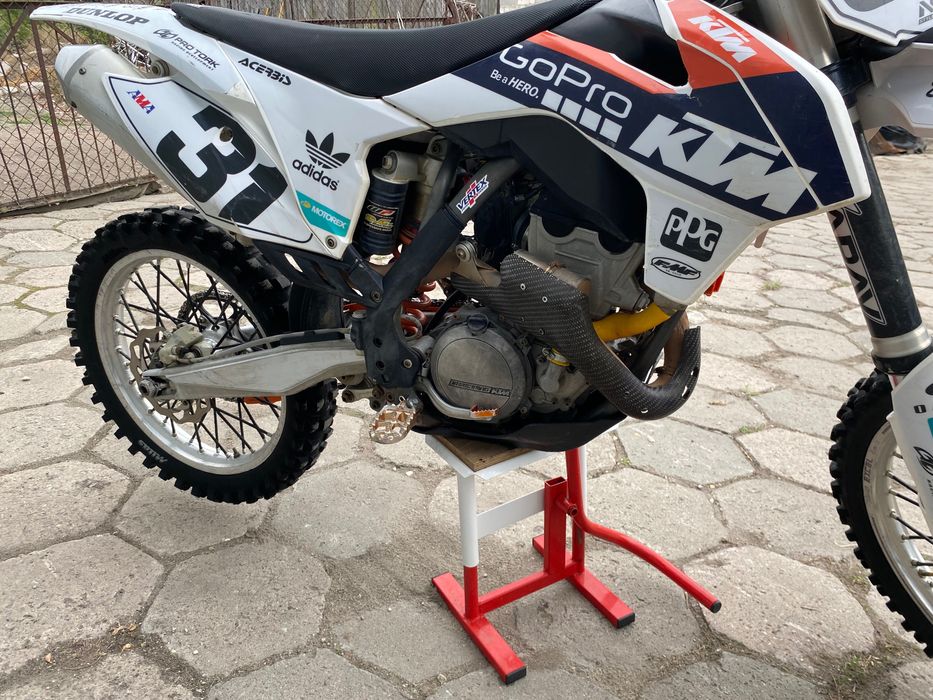 Ktm sxf 250 po remoncie, rozrusznik, wtrysk