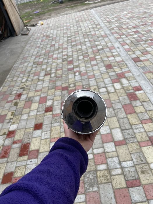 Вихлопна труба Прямоток  з kawasaki ninja