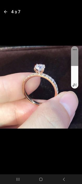 Каблучуа щ покриттям 585пр 19р.