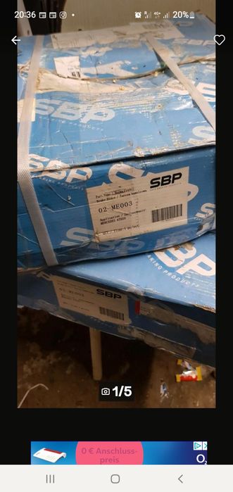 Mercedes Atego SBP 02-ME003 Tarcze Hamulcowe + Klocki TRW