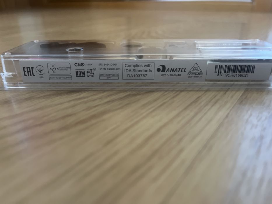 Pen Hp nova cinzenta
