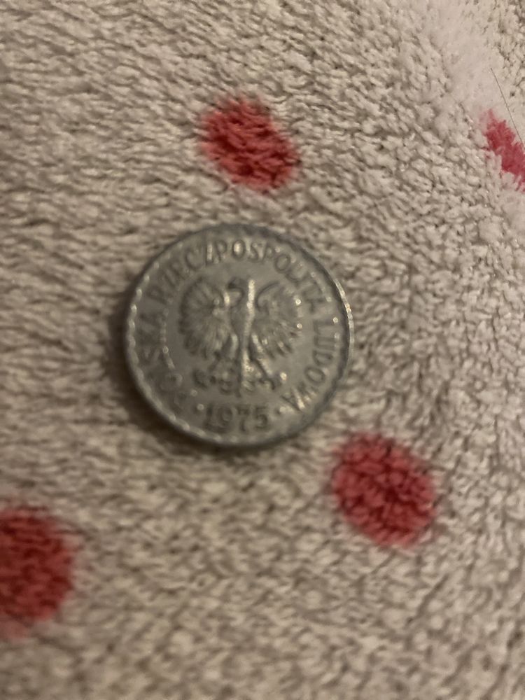 Moneta 1 zl z 1975 roku Polska Rzeczpospolita Ludowa