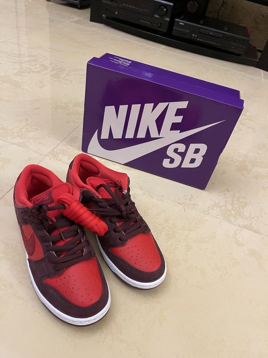 Новые оригинальные кроссовки Nike SB Dunk Low Cherry