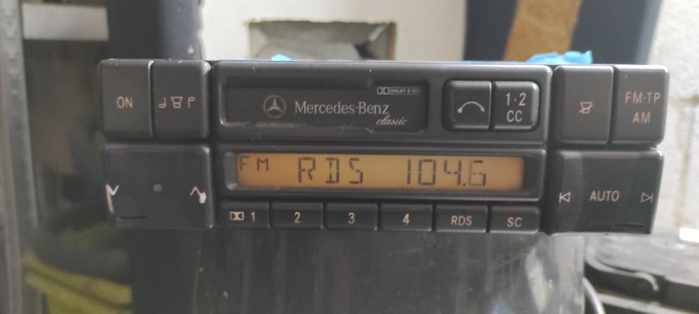 Radio samochodowe Mercedes 124, Becker classic 2010