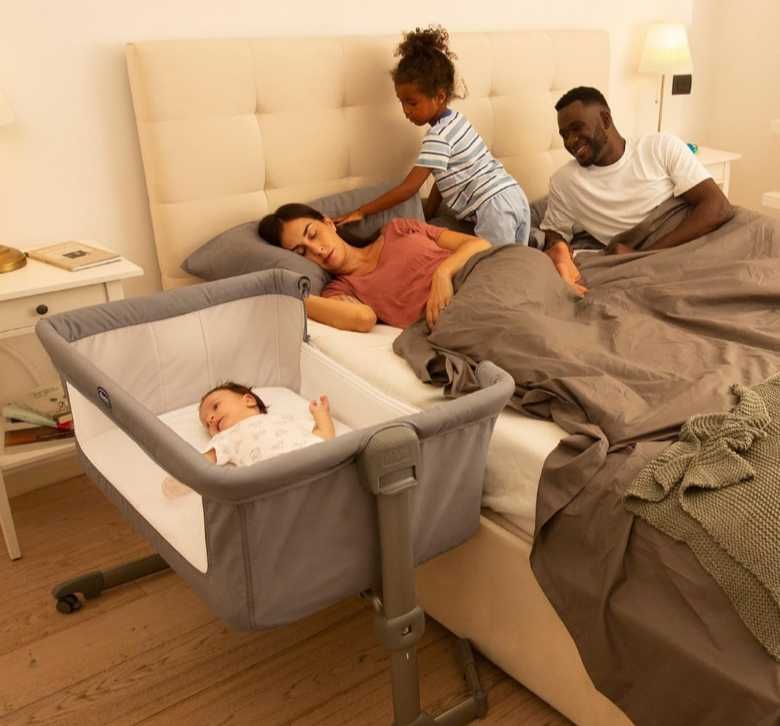 NOWE Łóżeczko Dostawne Chicco Next2Me Essential Cododo