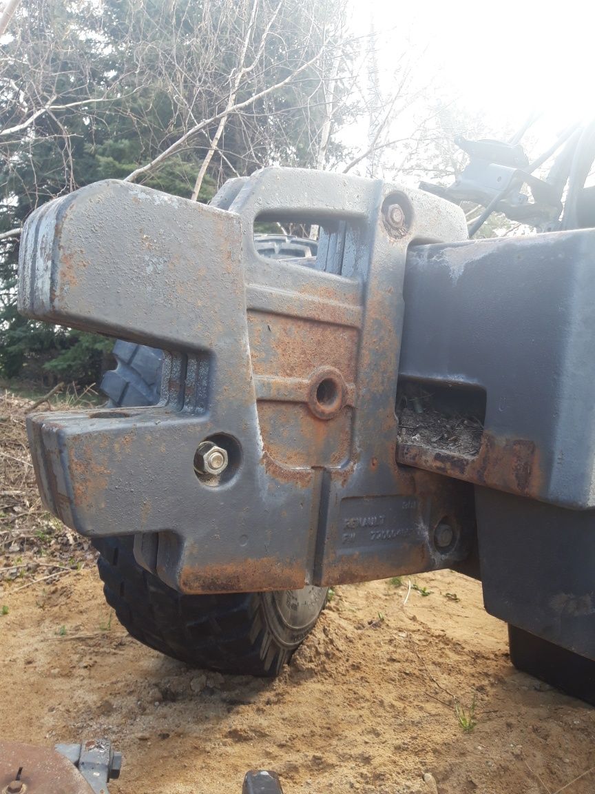 Obciazniki srodkowe na bolec do renault claas