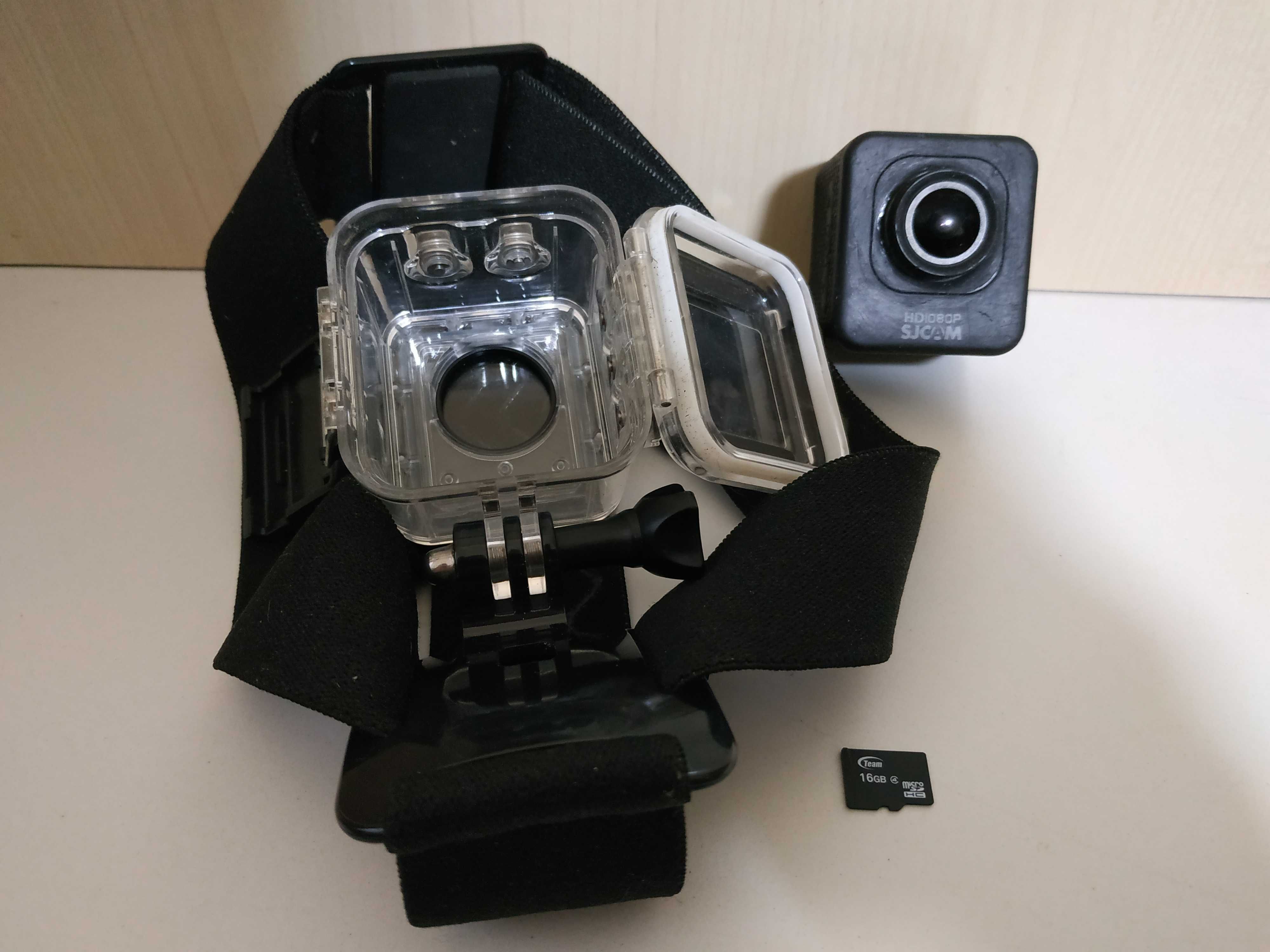 Экшн-камера SJCam M10 с креплением и аквабоксом