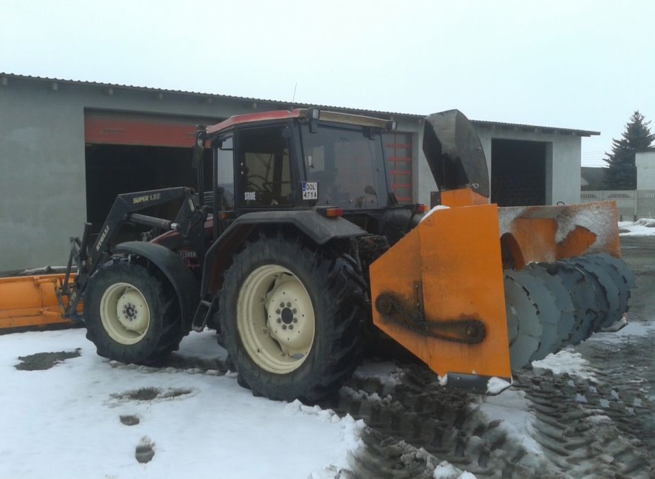 Pług do śniegu odśnieżarka wirnikowa dmuchawa śniegowa