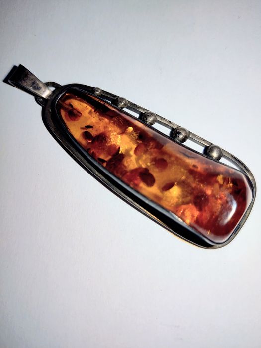 Wisior ORNO z bursztynem