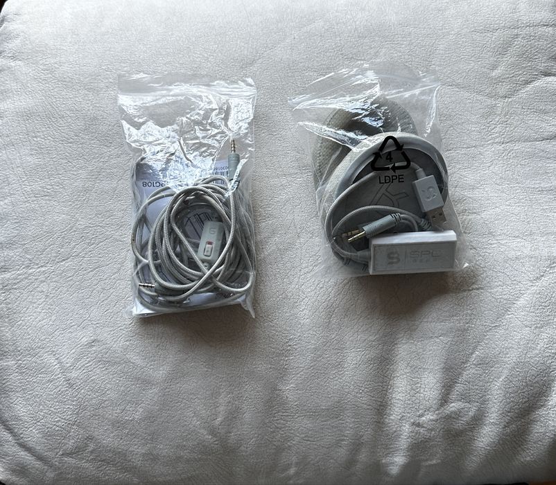 słuchawki spc gear viro plus usb białe