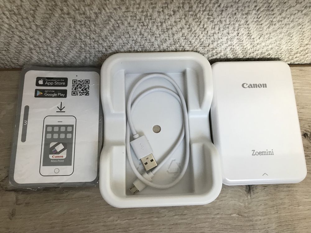 Фотопринтер Canon Zoemini 3204C006AA (White)