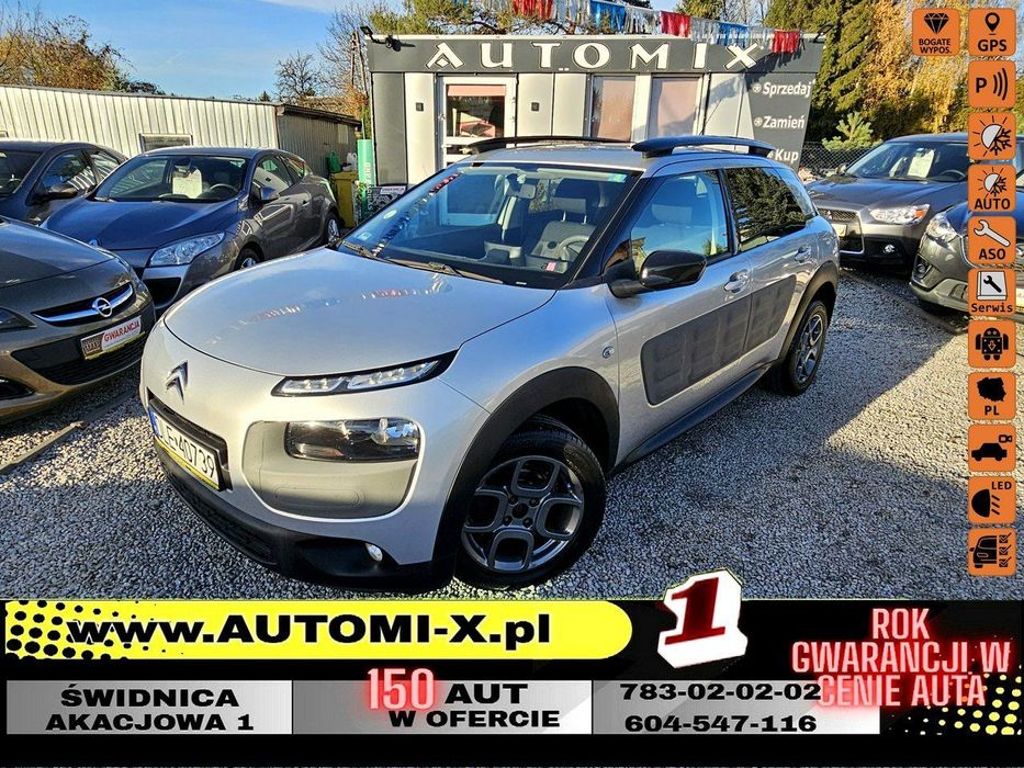 Citroën C4 Cactus AUTOMAT,1,6 D Navi Alu !Super,Klima Gwarancja/Zamiana Automi-x.pl