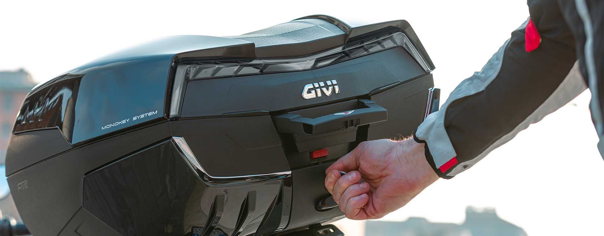 Kufer centralny GIVI MAXIA 58L V58 nowe modele KRAKÓW
