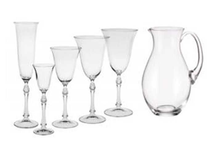 CRISTAL DA BOHÉMIA *NOVO* Elegante  Serviço 61 pçs Parus