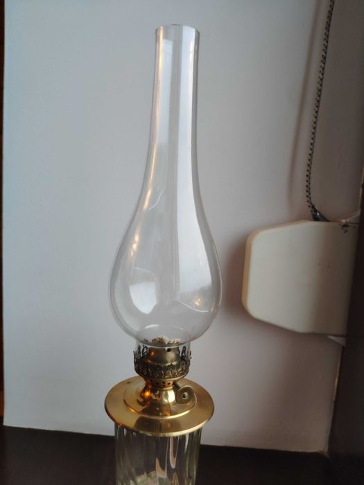 Stara angielska lampa naftowa n773