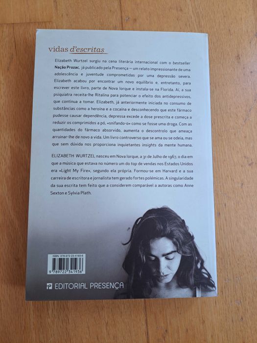 Livro - Só Mais Uma Vez - de Elizabeth Wurtzel