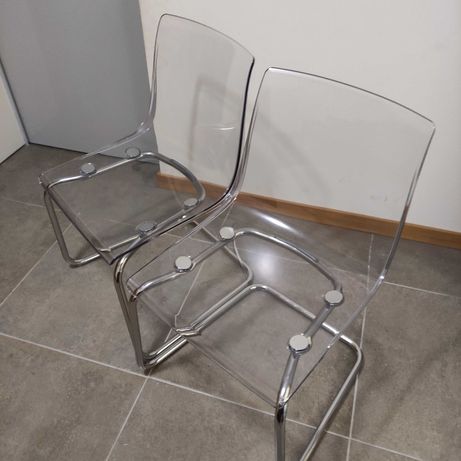 Cadeiras Ikea transparentes (2un)