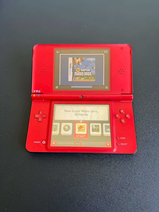 Nintendo DSi XL Super Mario Bros 25th Anniversary com 80+ Jogos