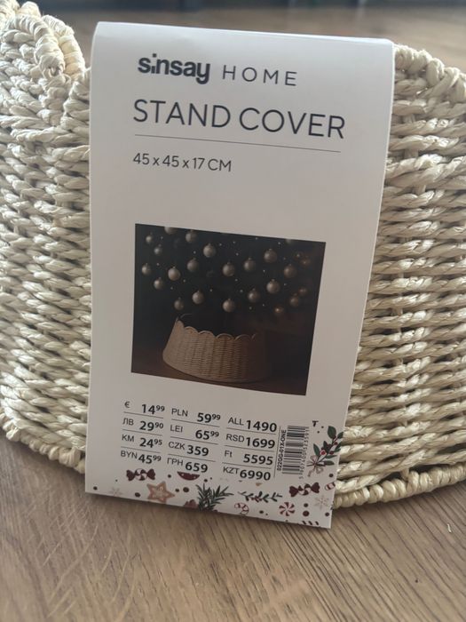 Osłona na stojak choinkowy