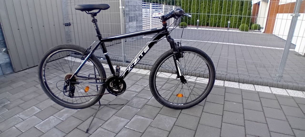 MTB X-ZITE 26 cali Shimano Tourney 3x7 oświetlenie led bateryjne