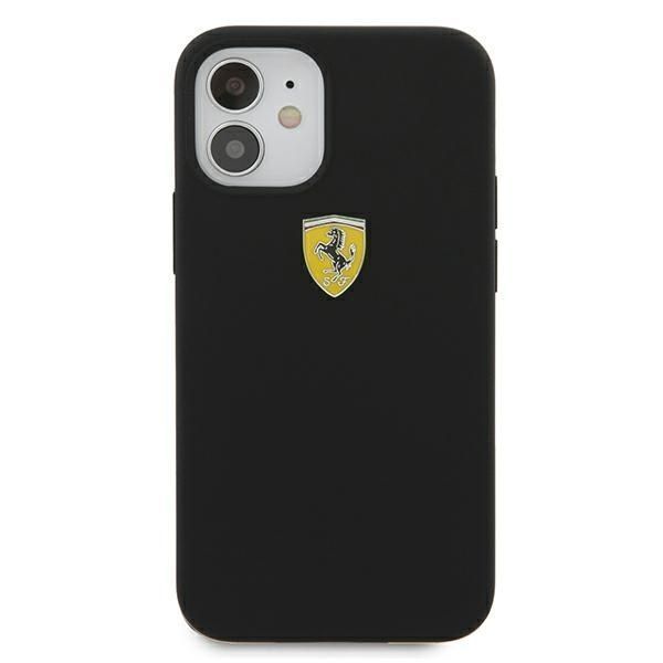 Etui Ferrari Hardcase On Track do iPhone 12 Mini - Czarny