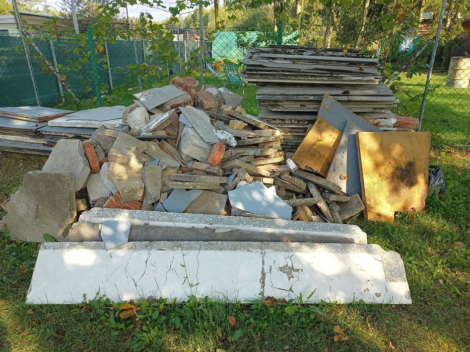 Gruz po rozbiórce oraz inne