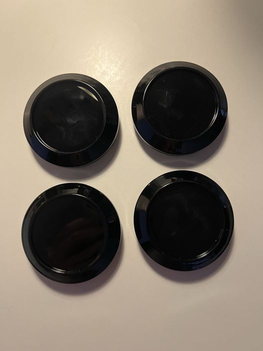 Czarny połysk dekielki do felg rozmiar 60/55mm