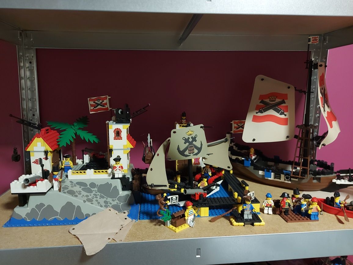 LEGO PIRATES 1992 -6 setów 6277/6271/6251/6234/6235/6245