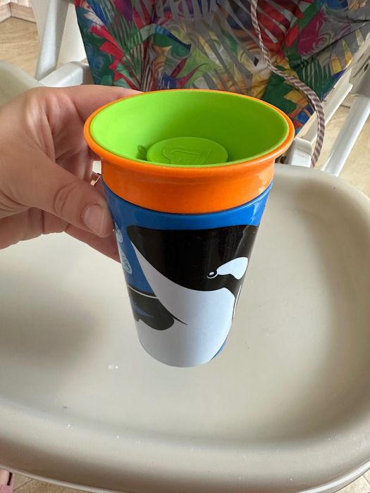 Чашка-непроливайка Munchkin "Кит"