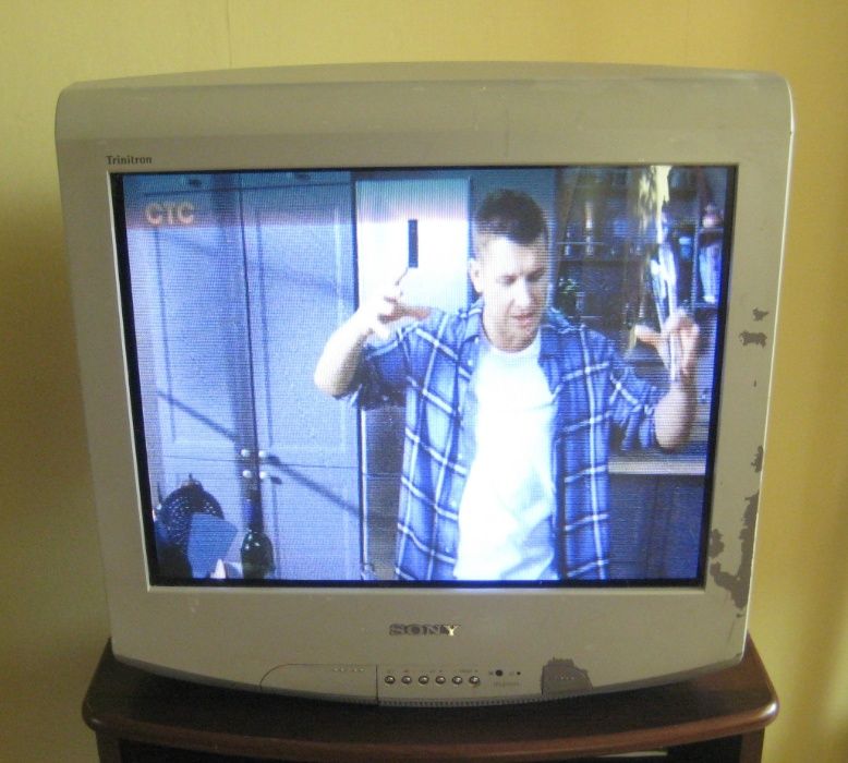 Цветной телевизор SONY Trinitron KV -21LT1K. Рабочий.