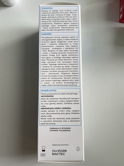 Emotopic hydro - micelarny szampon kojący