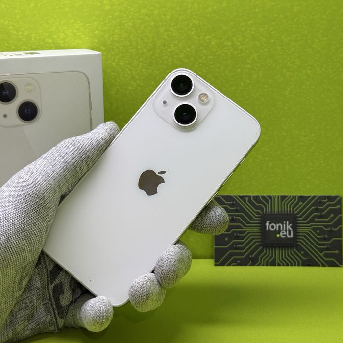 SKLEPFONIK • iPhone 13 mini 128GB 5G biały - bateria 100% - JAK NOWY