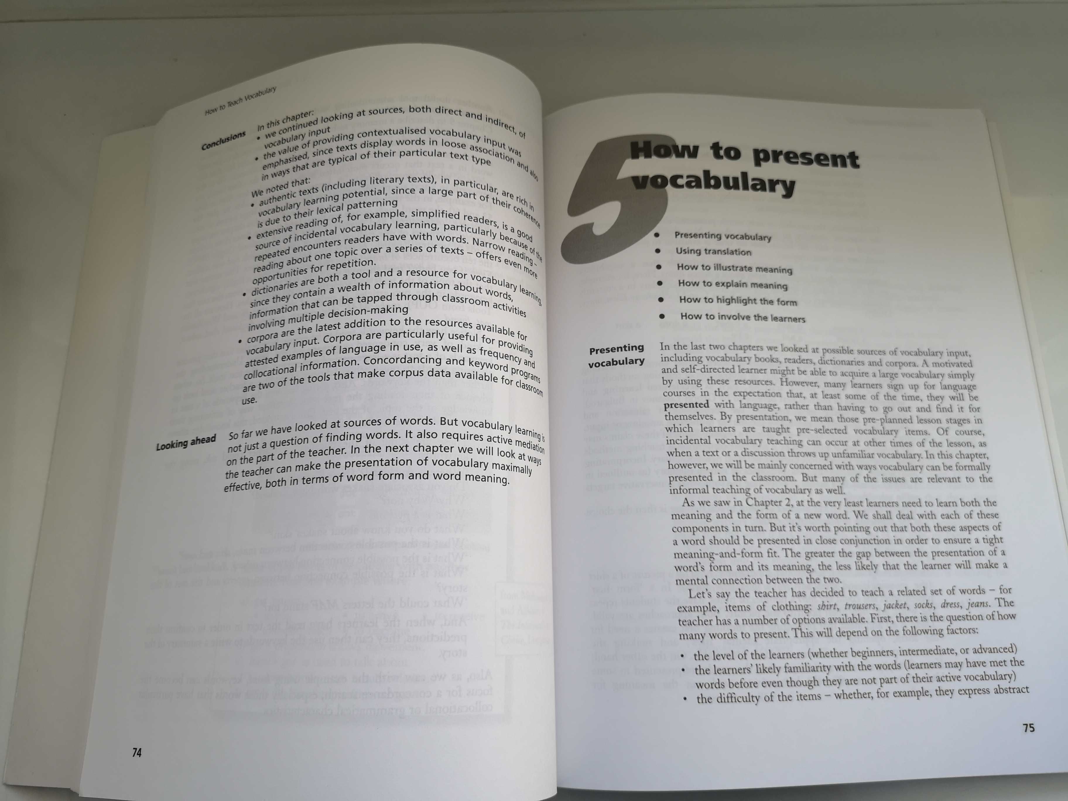 How to Teach Vocabulary, Scott Thornbury, wydawnictwo Longman