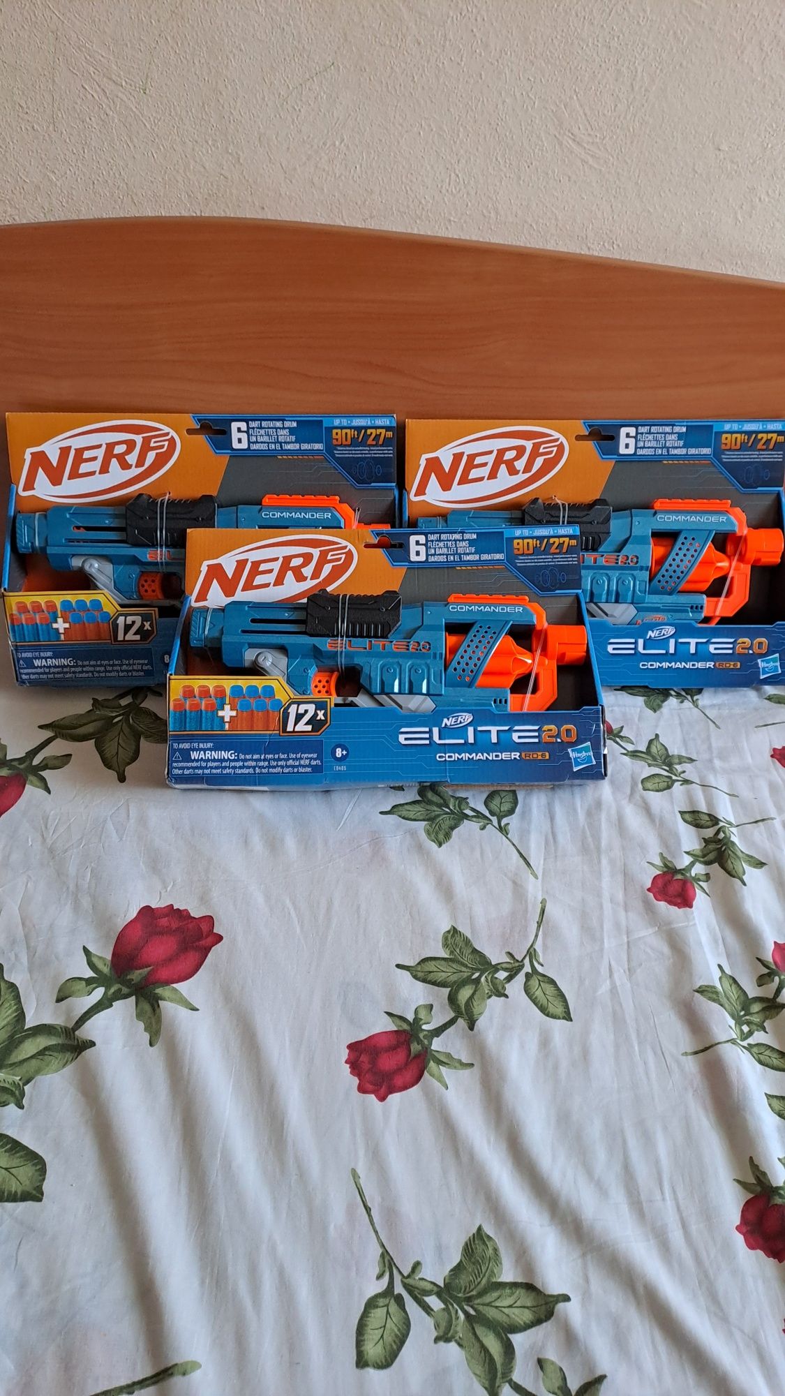 Бластер Nerf Elite 2,0  Commander RD-6