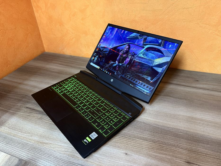Бюджетний ігровий ноутбук HP Pavilion(i5-10300/16D4/GTX1650/15" 144hz)