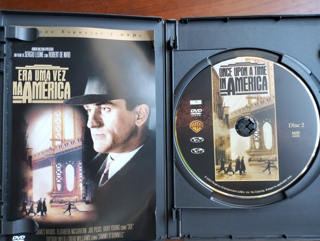 DVD Era Uma Vez na América - edição 2 discos