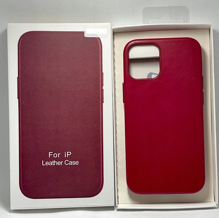 Etui Case Leather Skórzane Do Iphone 12 I 12 Pro