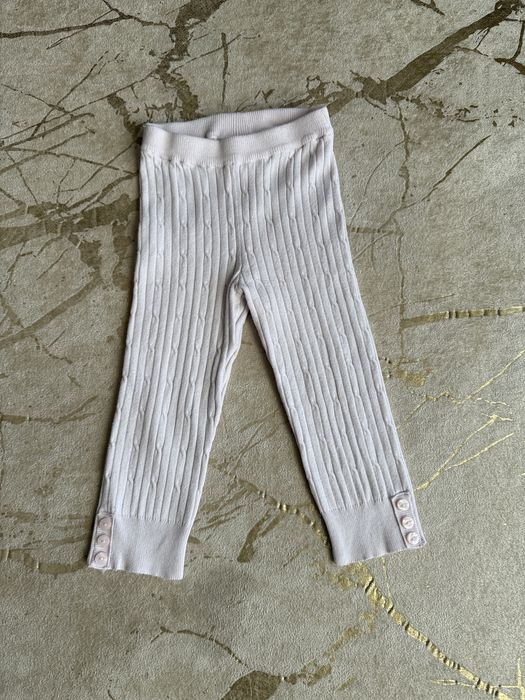 Spodenki spodnie getry różowe dla dziewczynki r. 80 9-12 m-cy, H&M