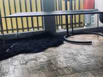 ława stolik bauhaus retro lata 70/80 blat metal nogi chrom stara ikea