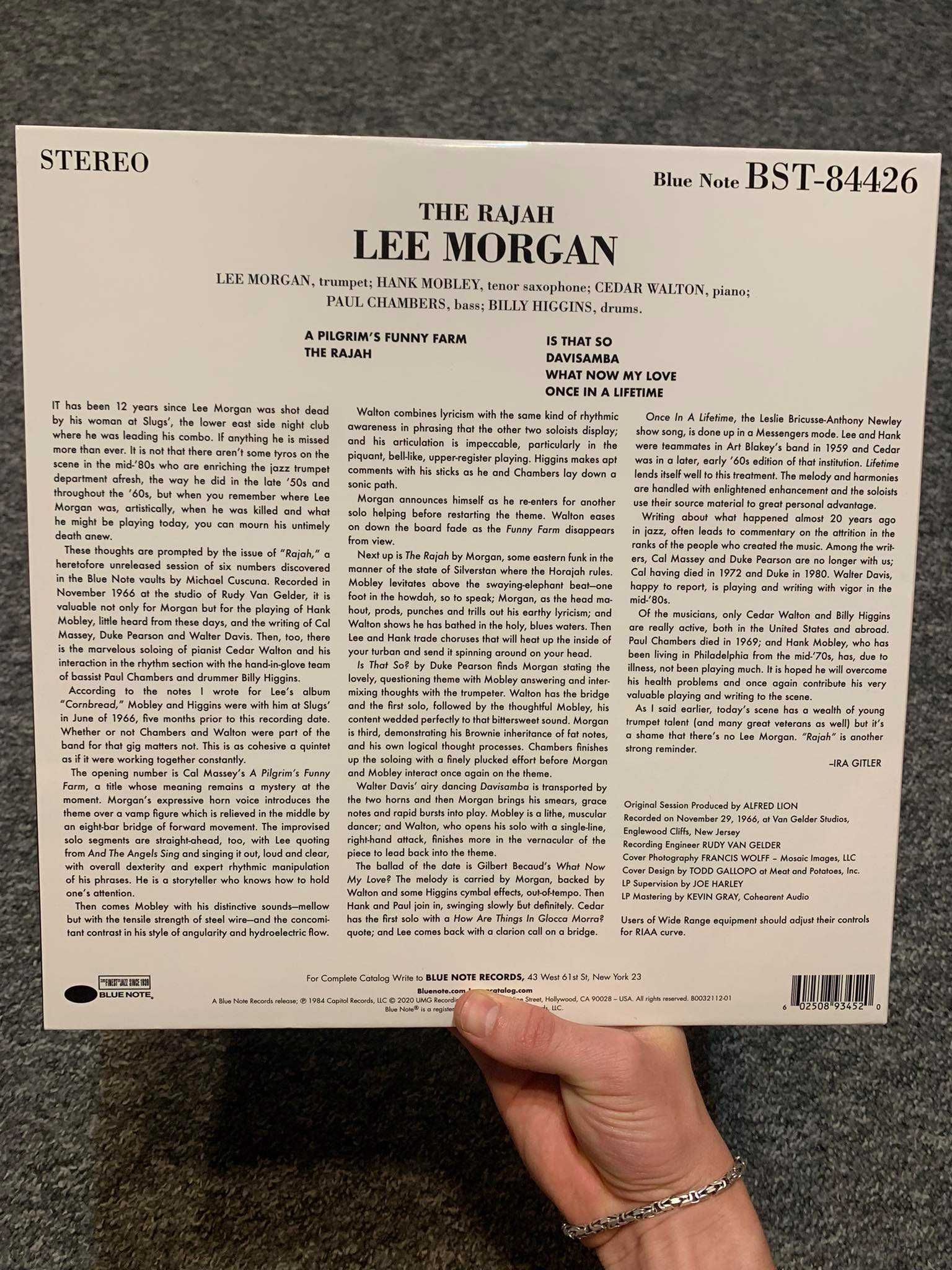 Lee Morgan “The Rajah” LP