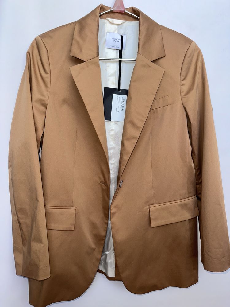Піджак коричневий Marc O’Polo pure Massimo Dutti
